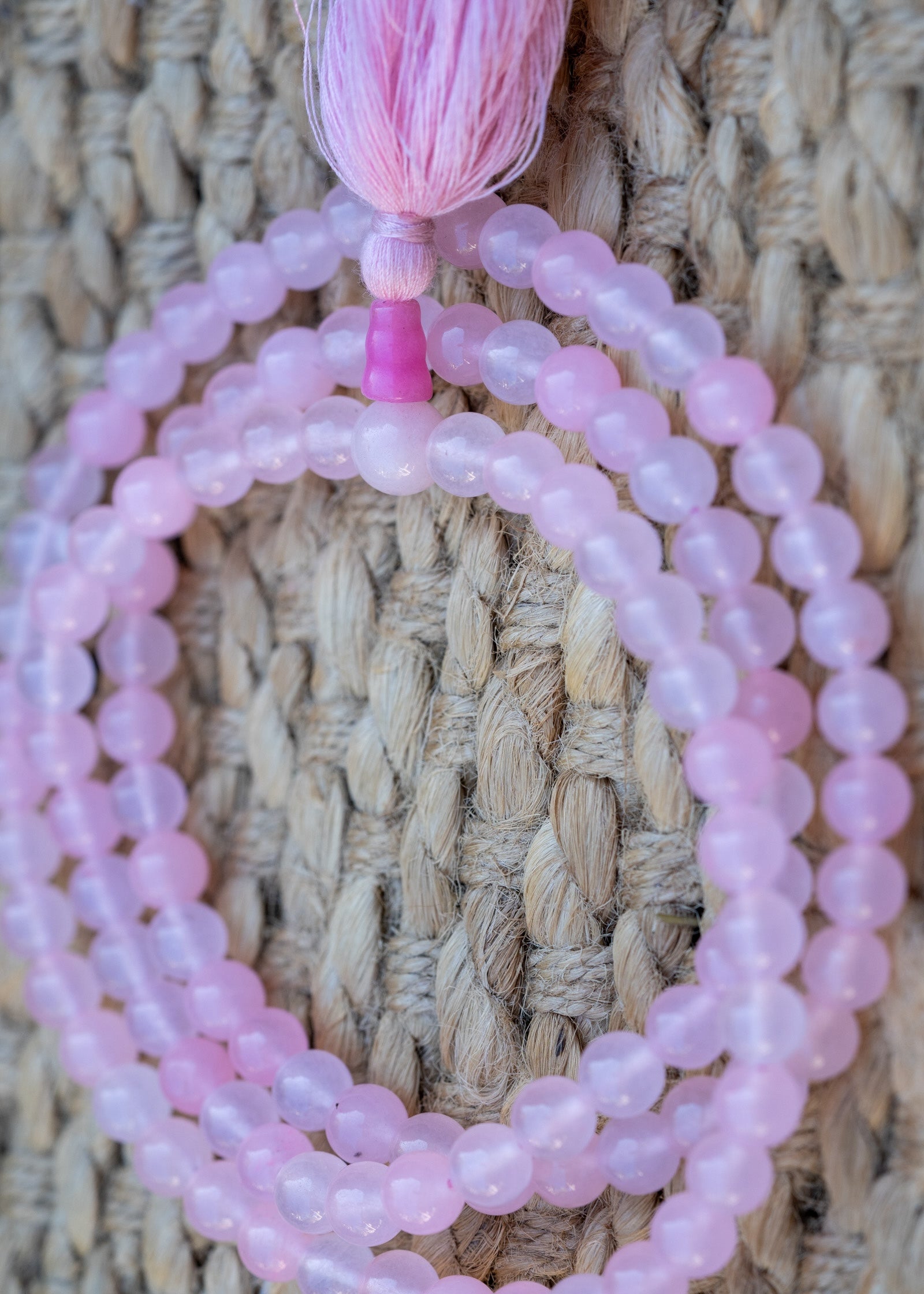 Rose Quartz Mala