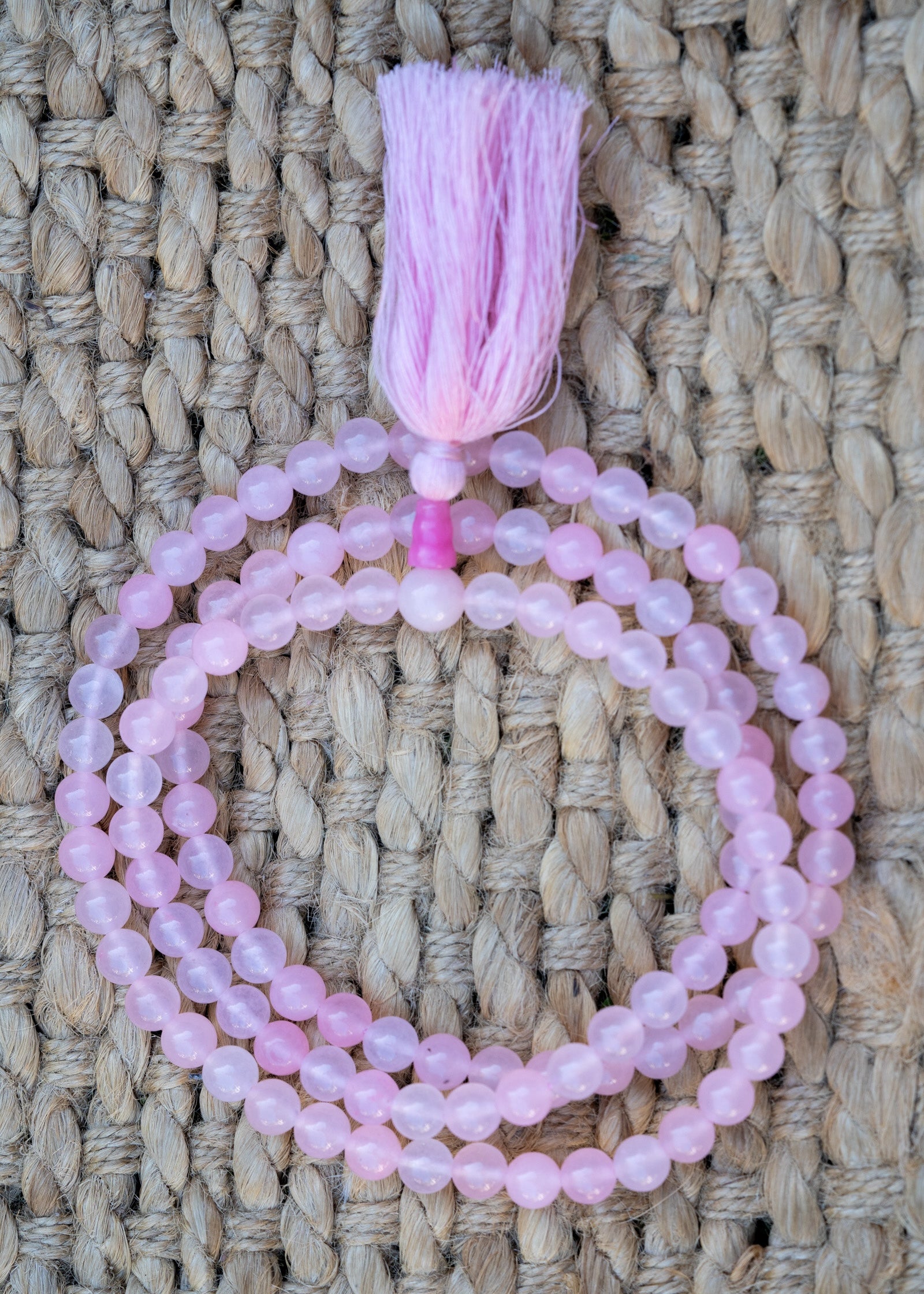 Rose Quartz Mala