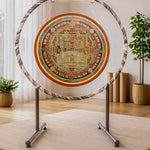 Gong stand for display and on sale
