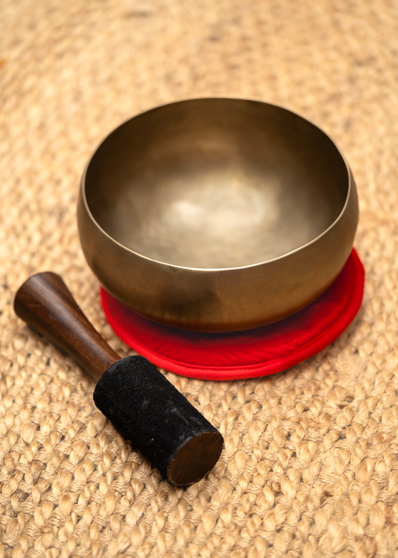 Round Om Flat Mat - Singing Bowl Companion