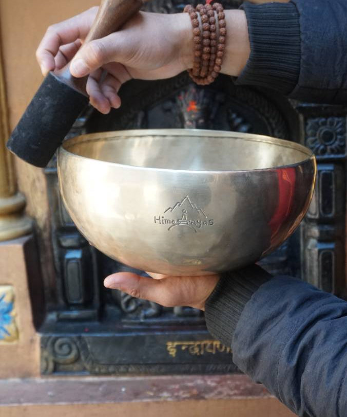 Mahakala Engraved Singing Bowl - Sound Healing Bowl