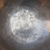 Zambala Engraved Singing Bowl for Sound Healing.