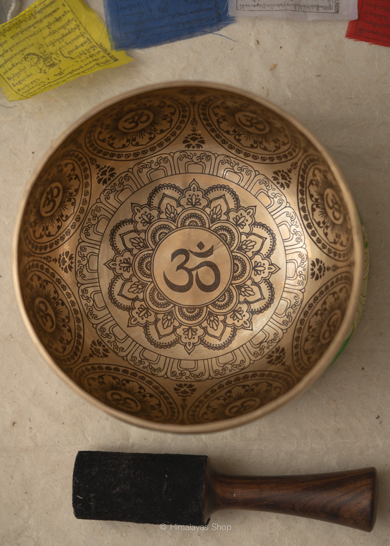 Om Mandala Singing bowl for Sound Healing
