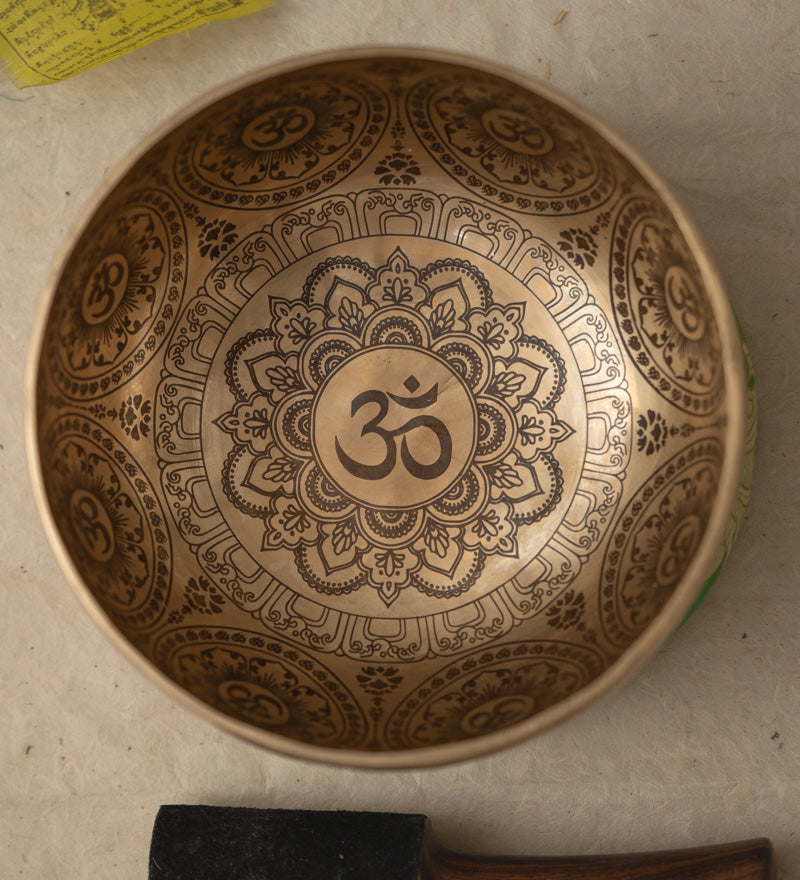 Om Mandala Singing bowl for Sound Healing