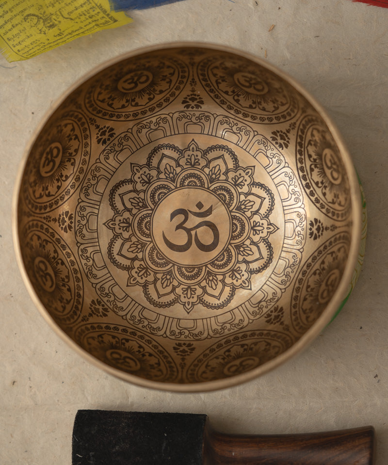 Om Mandala Singing bowl for Sound Healing