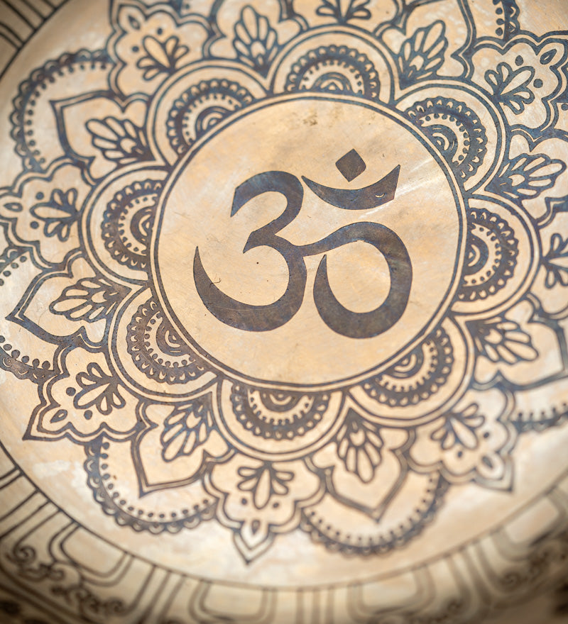 Om Mandala Singing bowl for Sound Healing