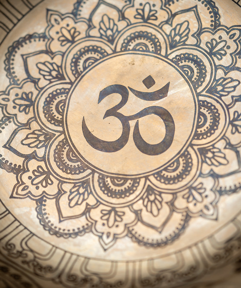 Om Mandala Singing bowl for Sound Healing