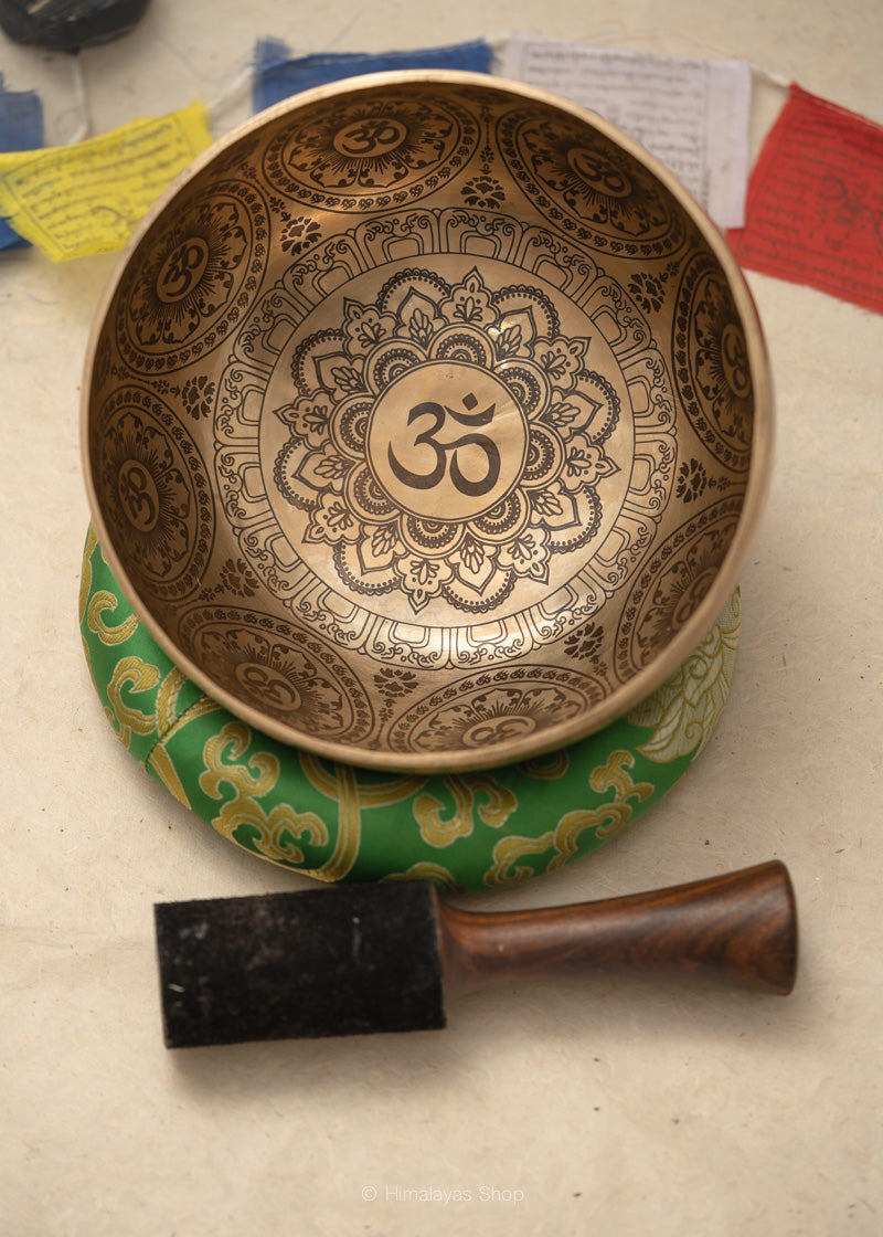 Om Mandala Singing bowl for Sound Healing
