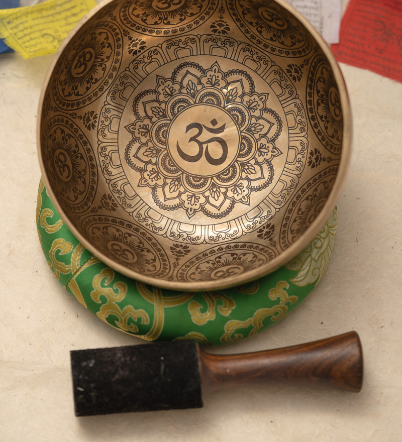 Om Mandala Singing bowl for Sound Healing