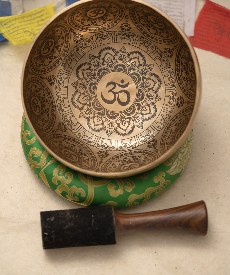 Om Mandala Singing bowl for Sound Healing