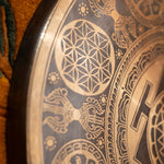 Shree Yantra Mandala Gong for Meditation and Sound Healing.