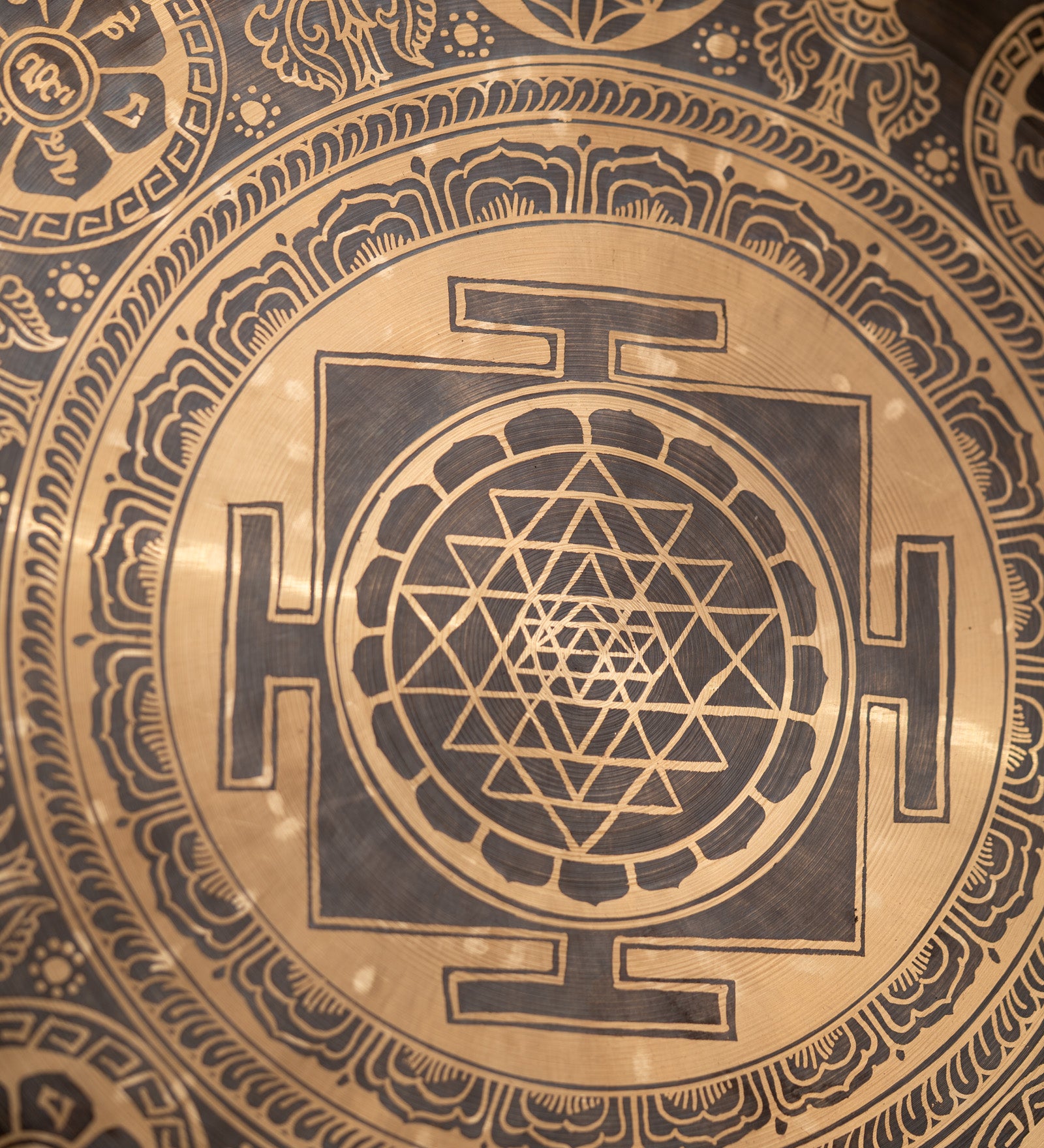  Shree Yantra Mandala Gong for Meditation and Sound Healing.
