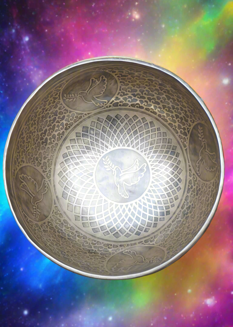 Dove of Peace Singing Bowl - Sound Healing Bowl
