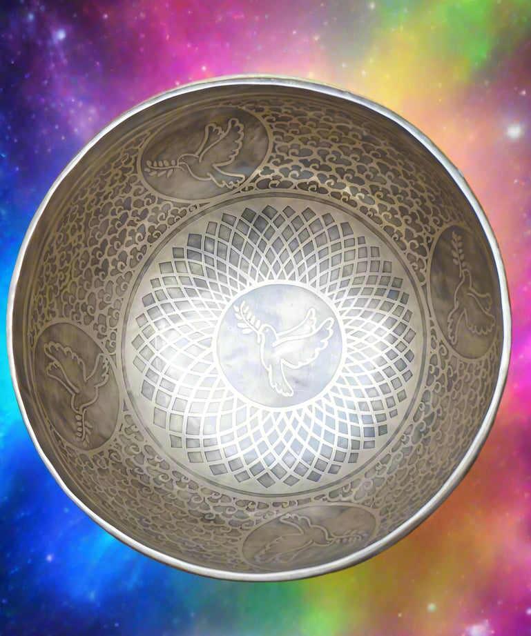 Dove of Peace Singing Bowl - Sound Healing Bowl