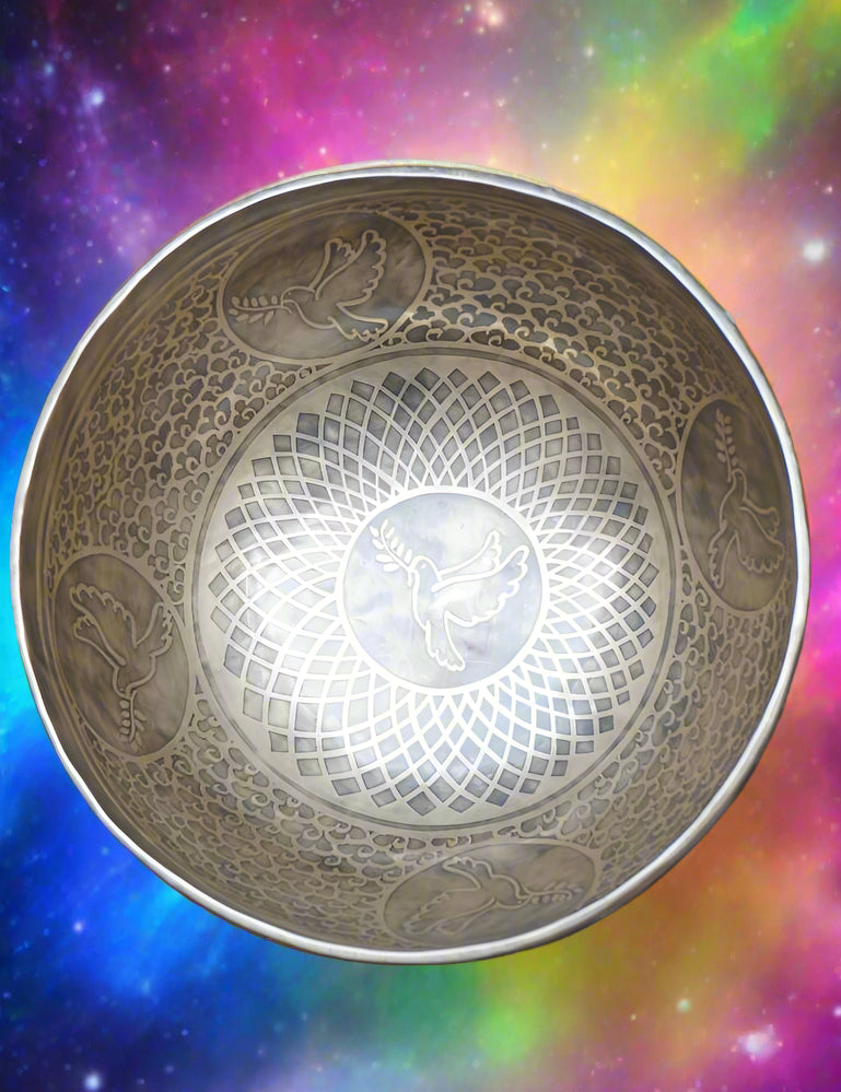 Dove of Peace Singing Bowl - Sound Healing Bowl