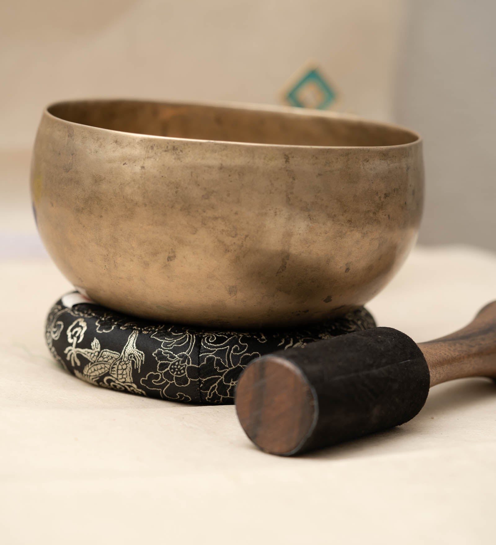 Kopre Singing Bowl (Lower F3 & Higher B4) - Handcrafted Bowl