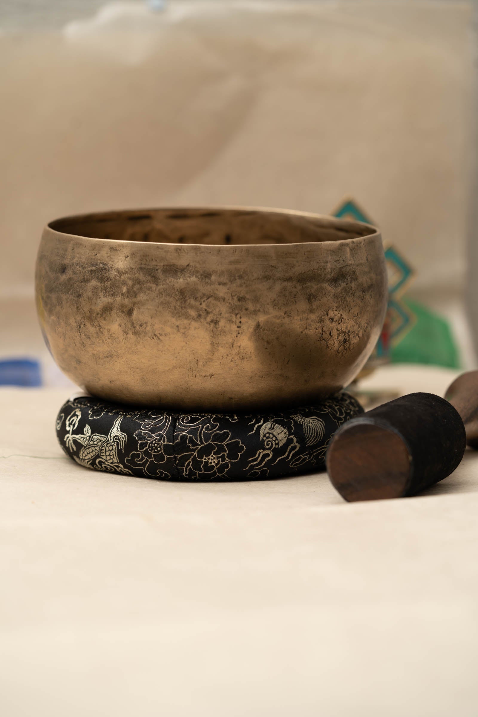 Kopre Singing Bowl (Lower F3 & Higher A5) - Tibetan Bowl