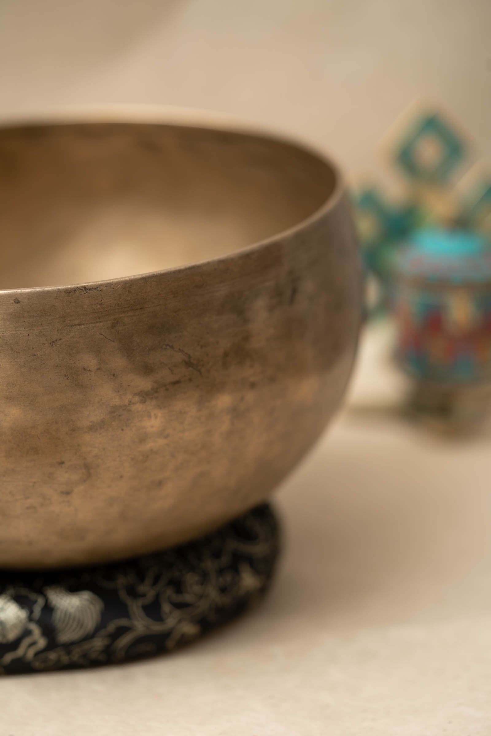 Kopre Singing Bowl (Lower B2 & Higher  F4#) - Tibetan Bowl