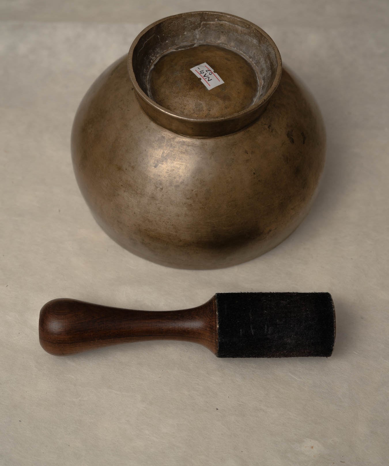 Naga singing bowl handcrafted in Nepal