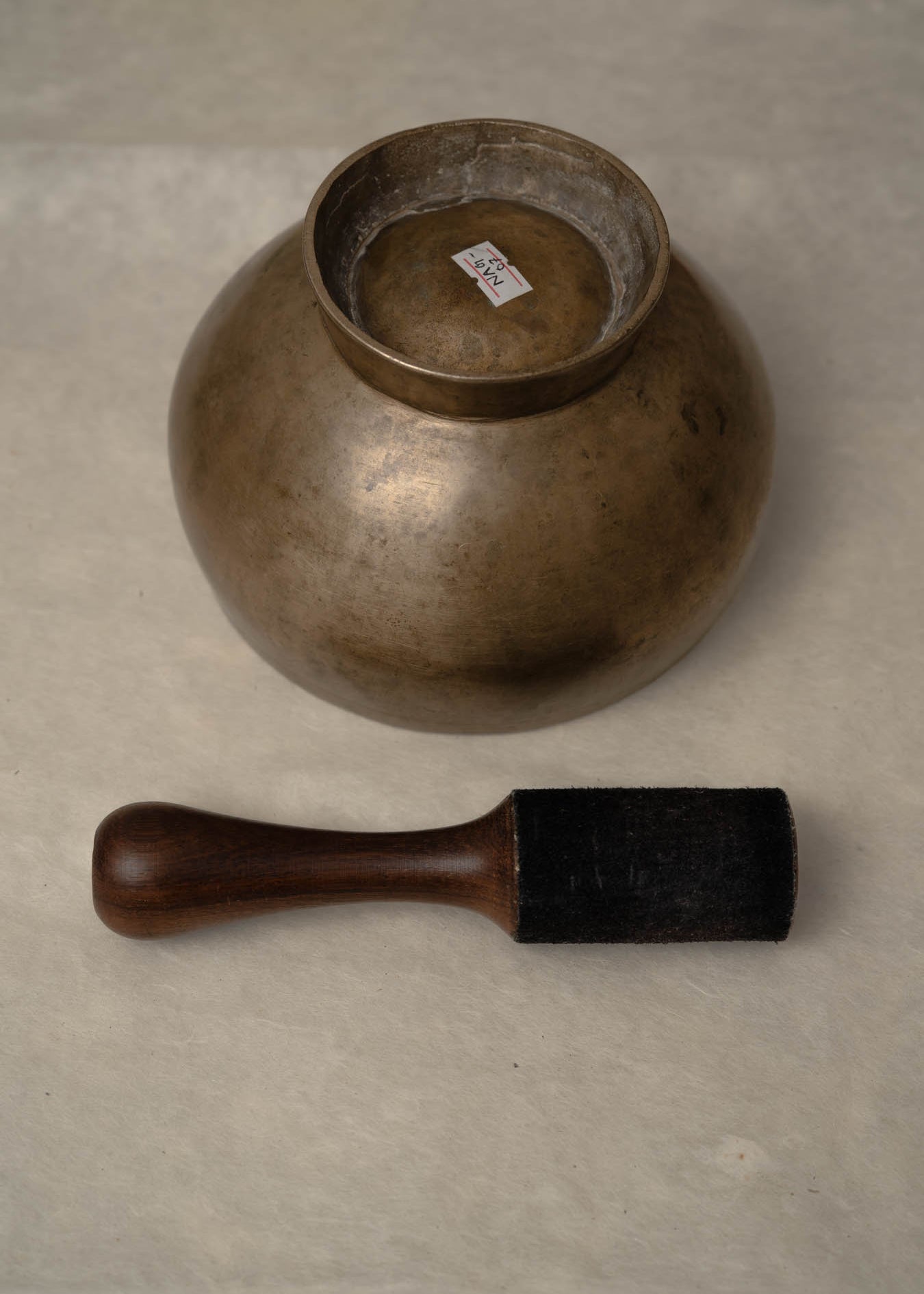 Naga singing bowl handcrafted in Nepal