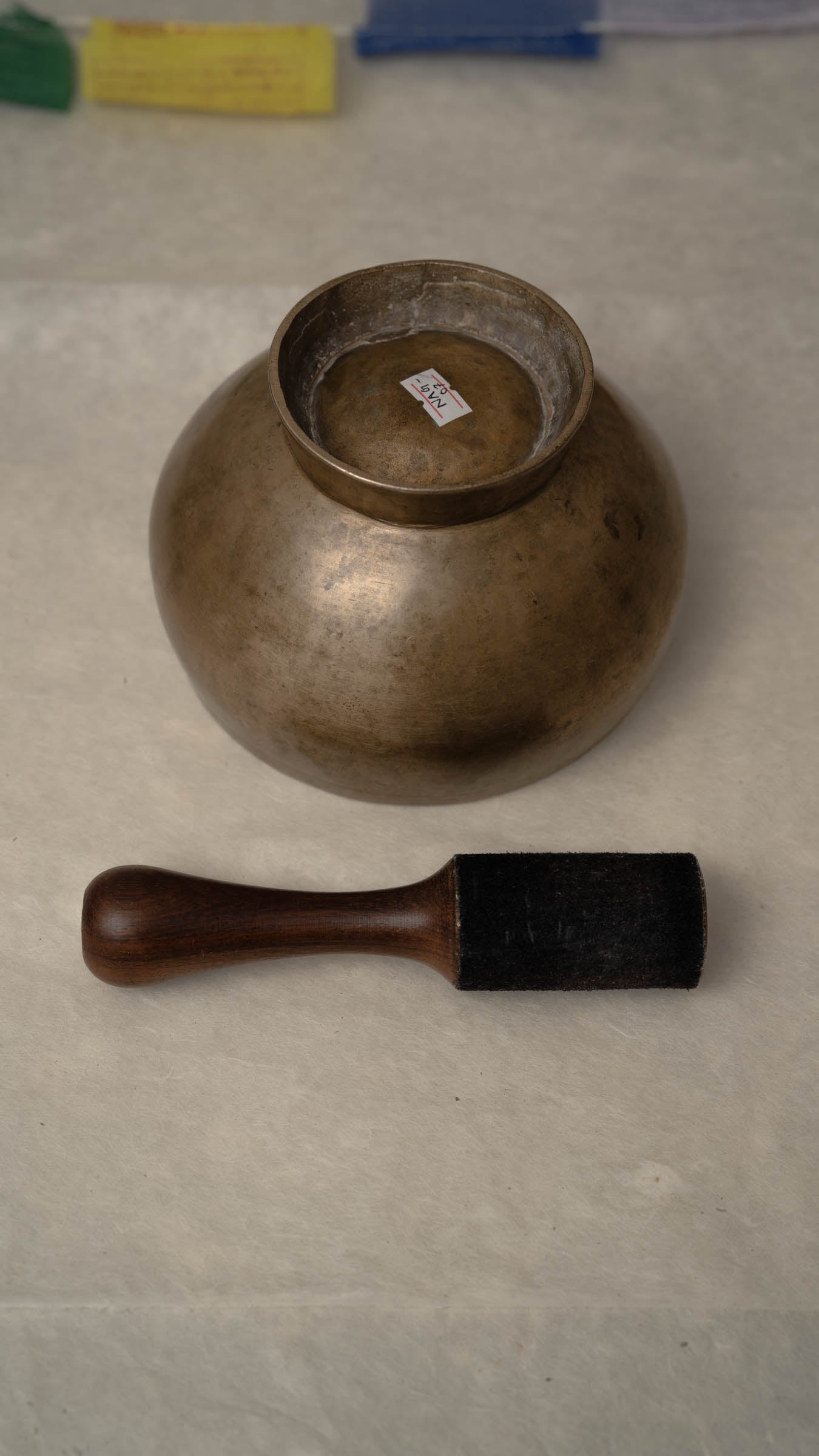 Naga singing bowl handcrafted in Nepal