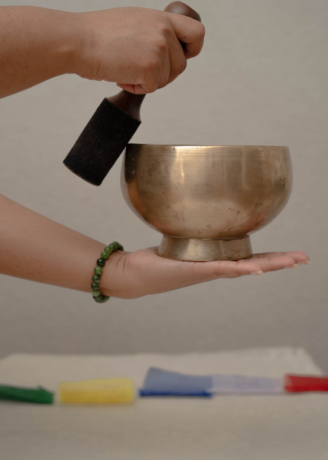 Naga singing bowl handcrafted in Nepal
