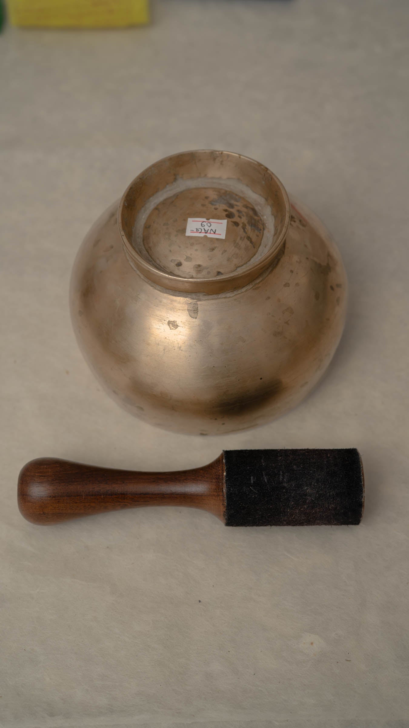 Naga singing bowl handcrafted in Nepal