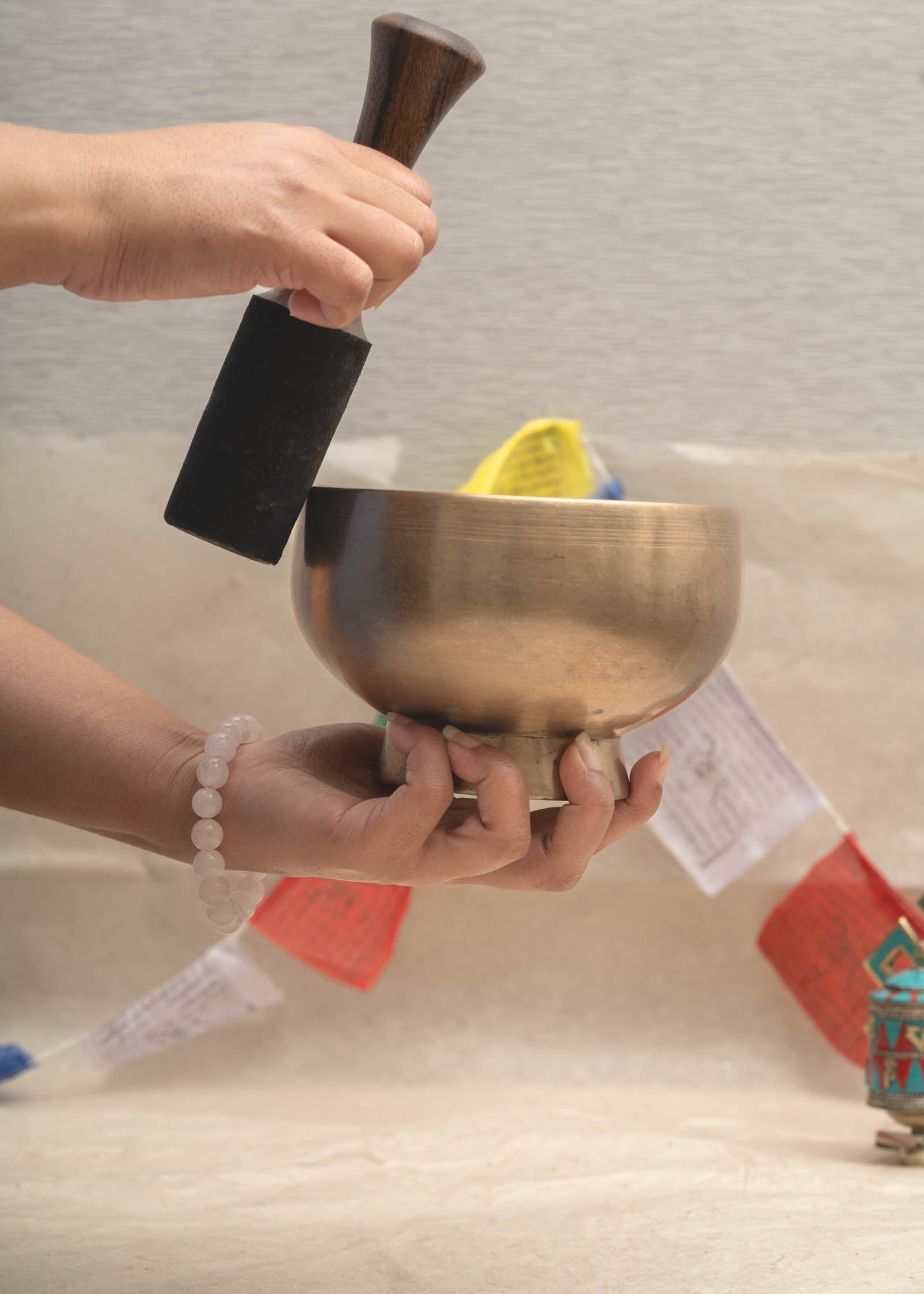 Antique Naga Singing Bowl - Handmade Bowl