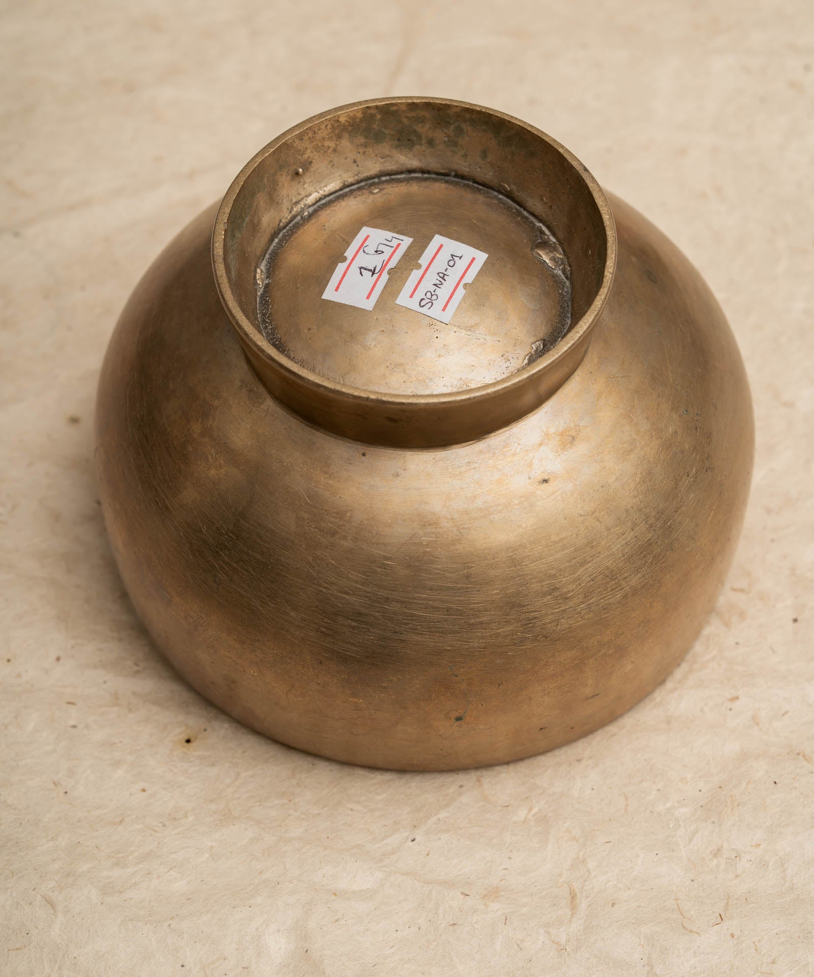 Antique Naga Singing Bowl - Handmade Bowl
