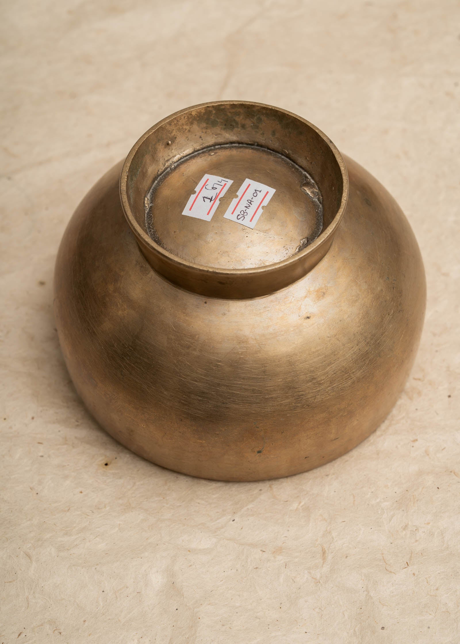 Antique Naga Singing Bowl - Handmade Bowl