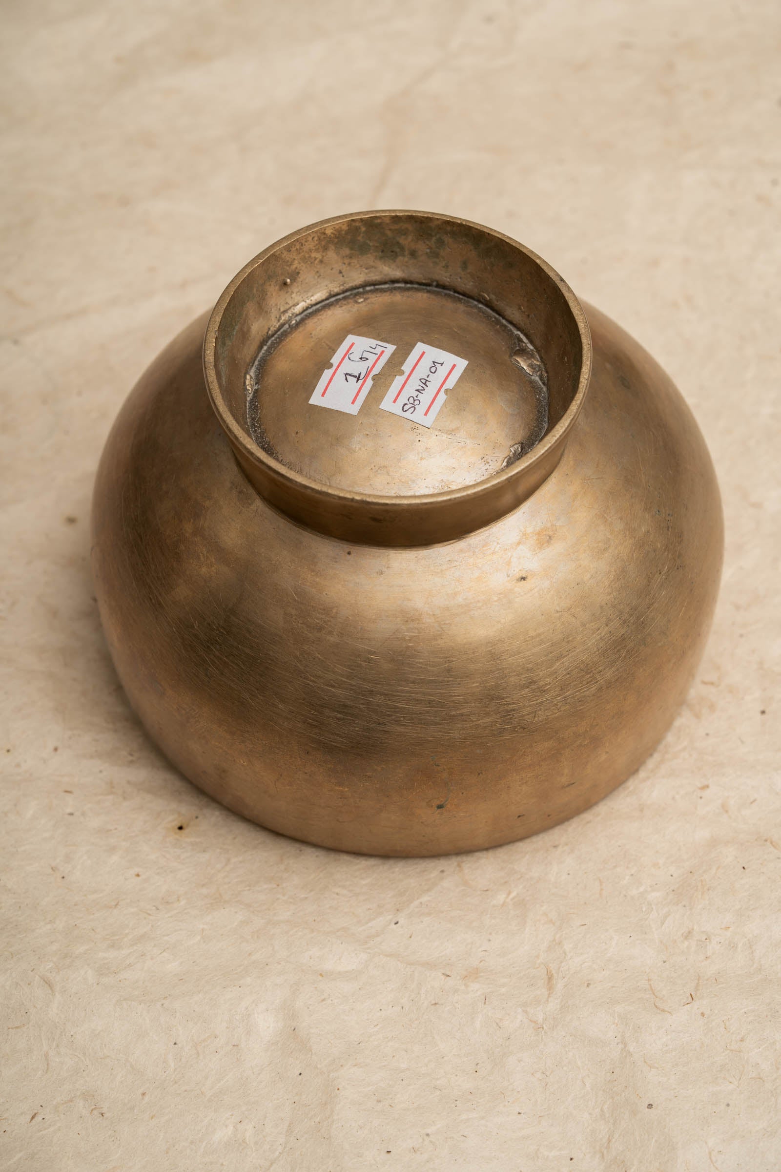 Antique Naga Singing Bowl - Handmade Bowl