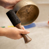 Antique-Style Naga Singing Bowl - Handcrafted Tibetan Bowl