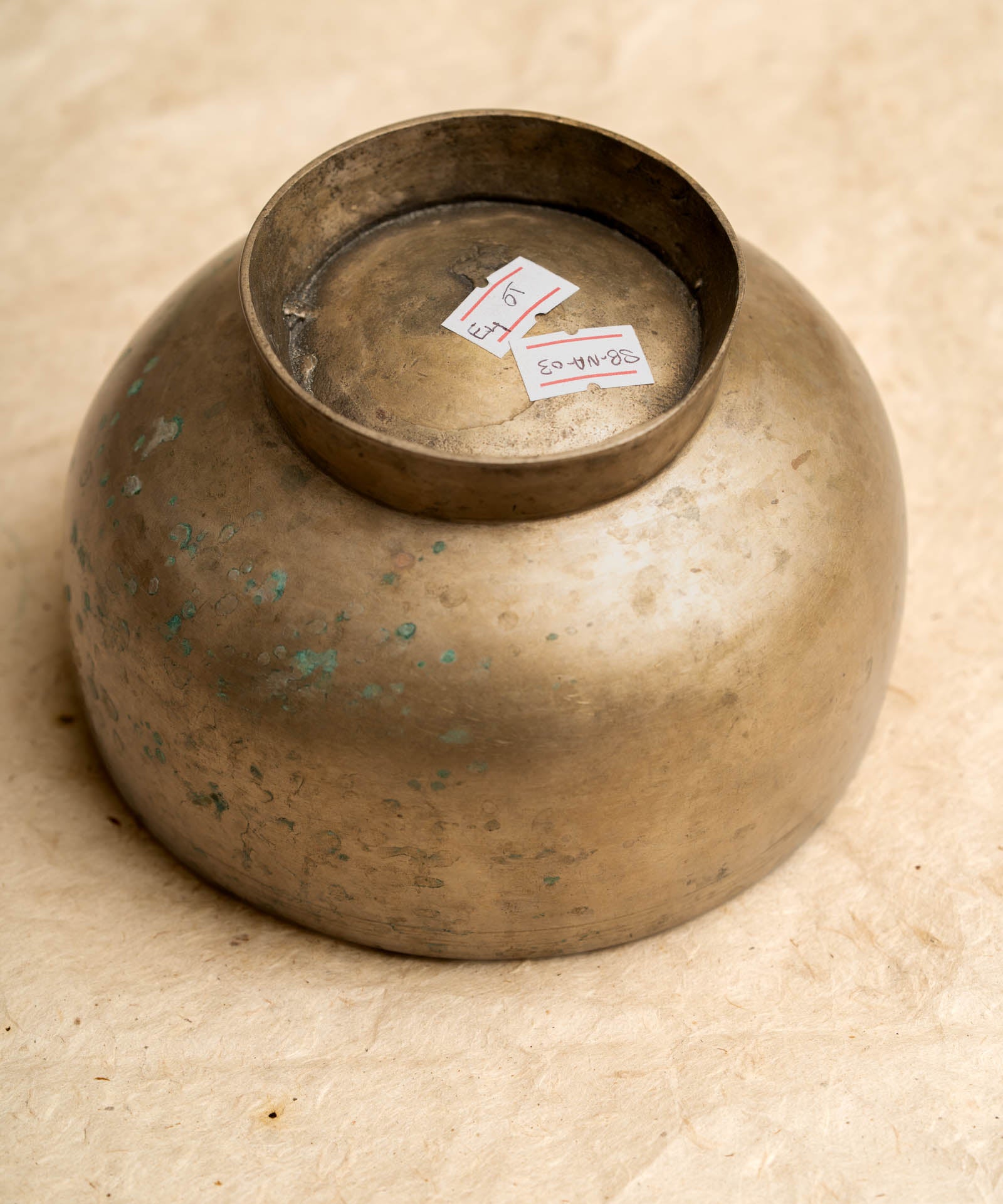 Antique-Style Naga Singing Bowl - Handcrafted Tibetan Bowl
