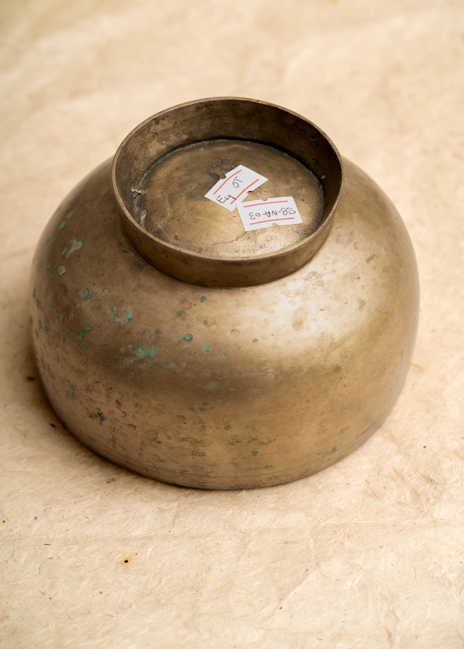 Antique-Style Naga Singing Bowl - Handcrafted Tibetan Bowl