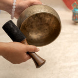 Naga Singing Bowl (D4 Tone) - Antique Tibetan Bowl