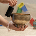 Naga Singing Bowl (D4 Tone) - Antique Tibetan Bowl