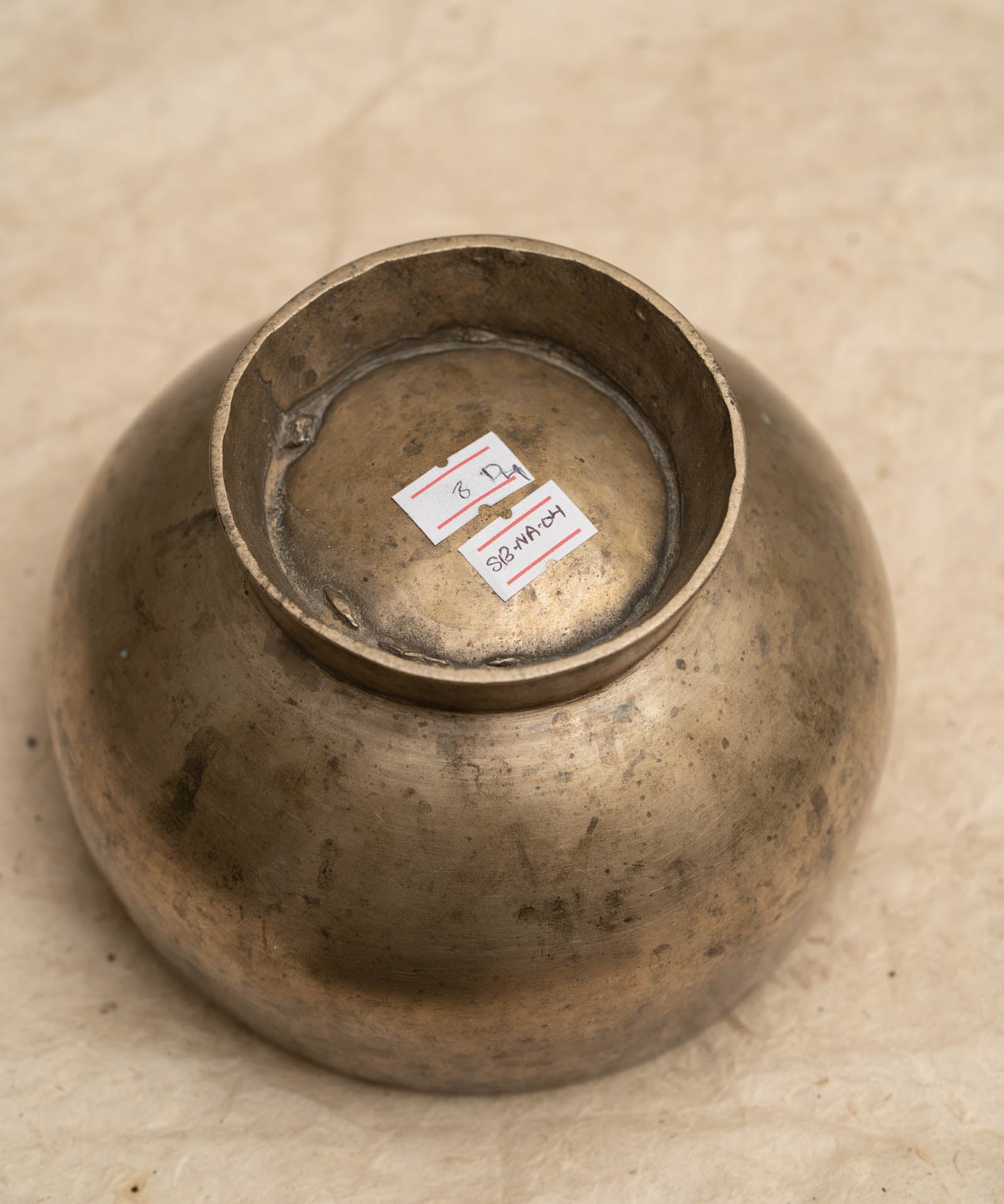 Naga Singing Bowl (D4 Tone) - Antique Tibetan Bowl