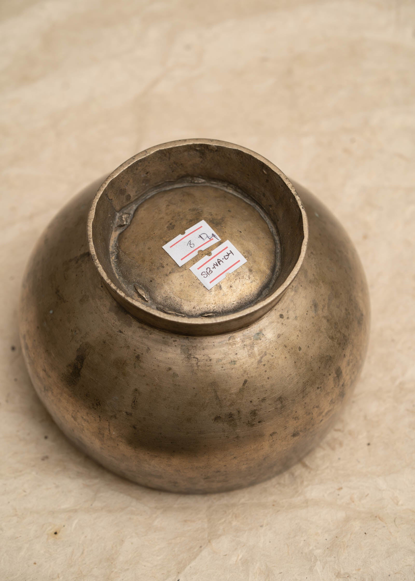 Naga Singing Bowl (D4 Tone) - Antique Tibetan Bowl