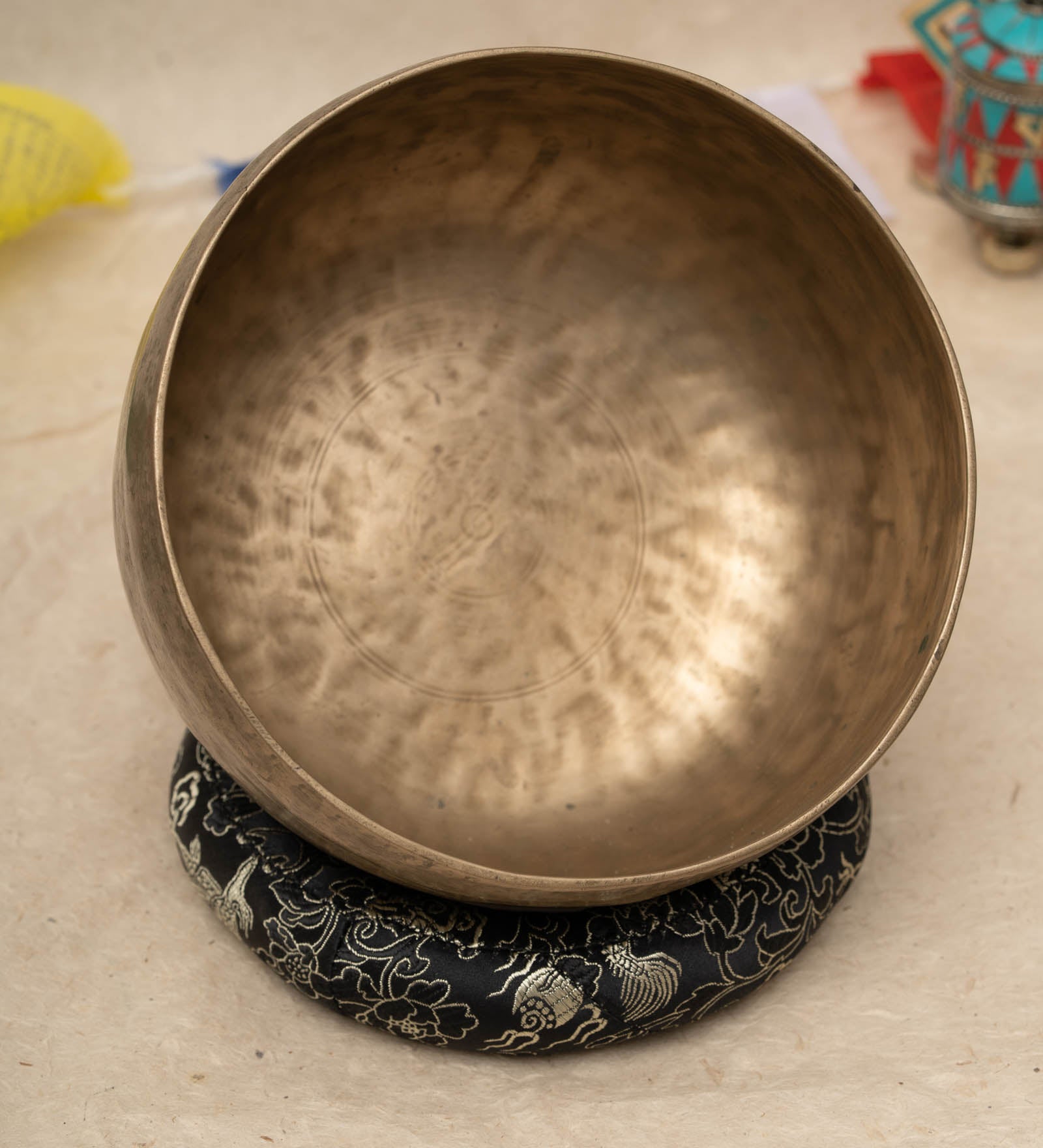 Thadobati Singing Bowl (Lower G3 & Higher C5) - Antique Tibetan Bowl