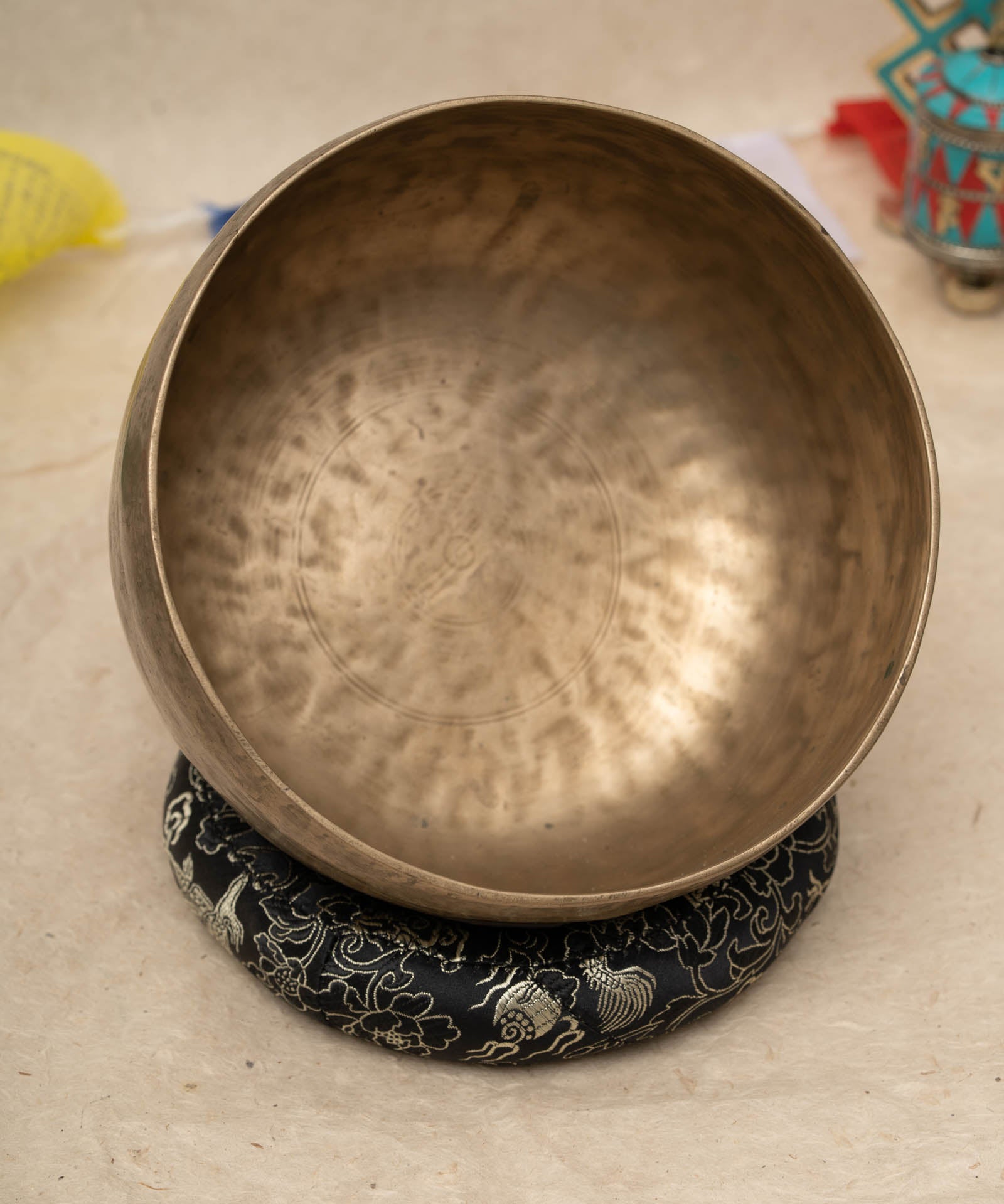 Thadobati Singing Bowl (Lower G3 & Higher C5) - Antique Tibetan Bowl
