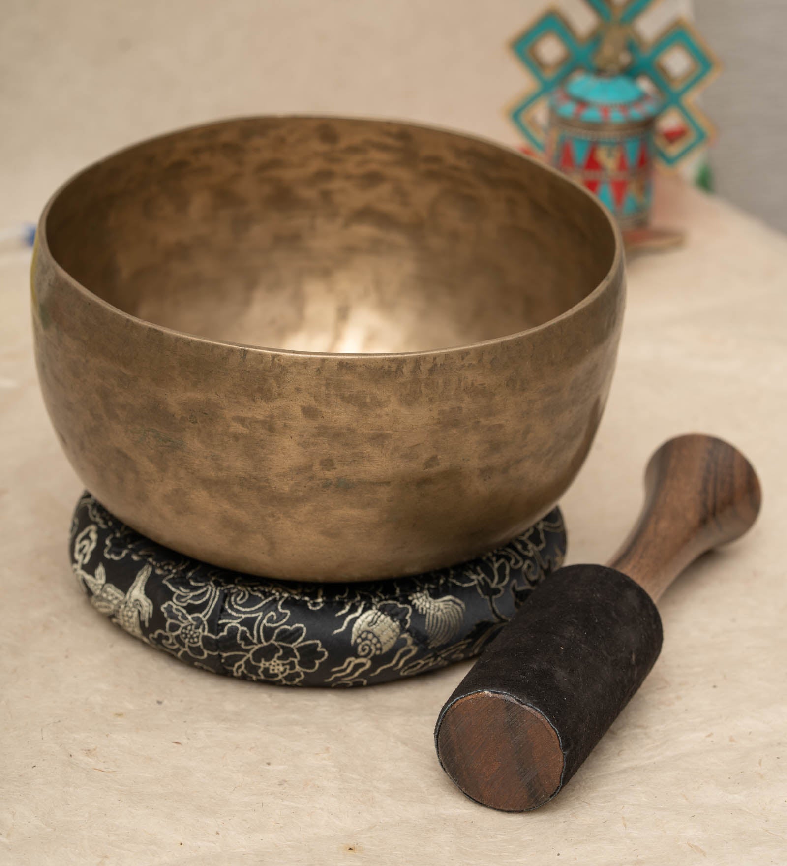 Thadobati Singing Bowl (Lower G3 & Higher C5) - Antique Tibetan Bowl