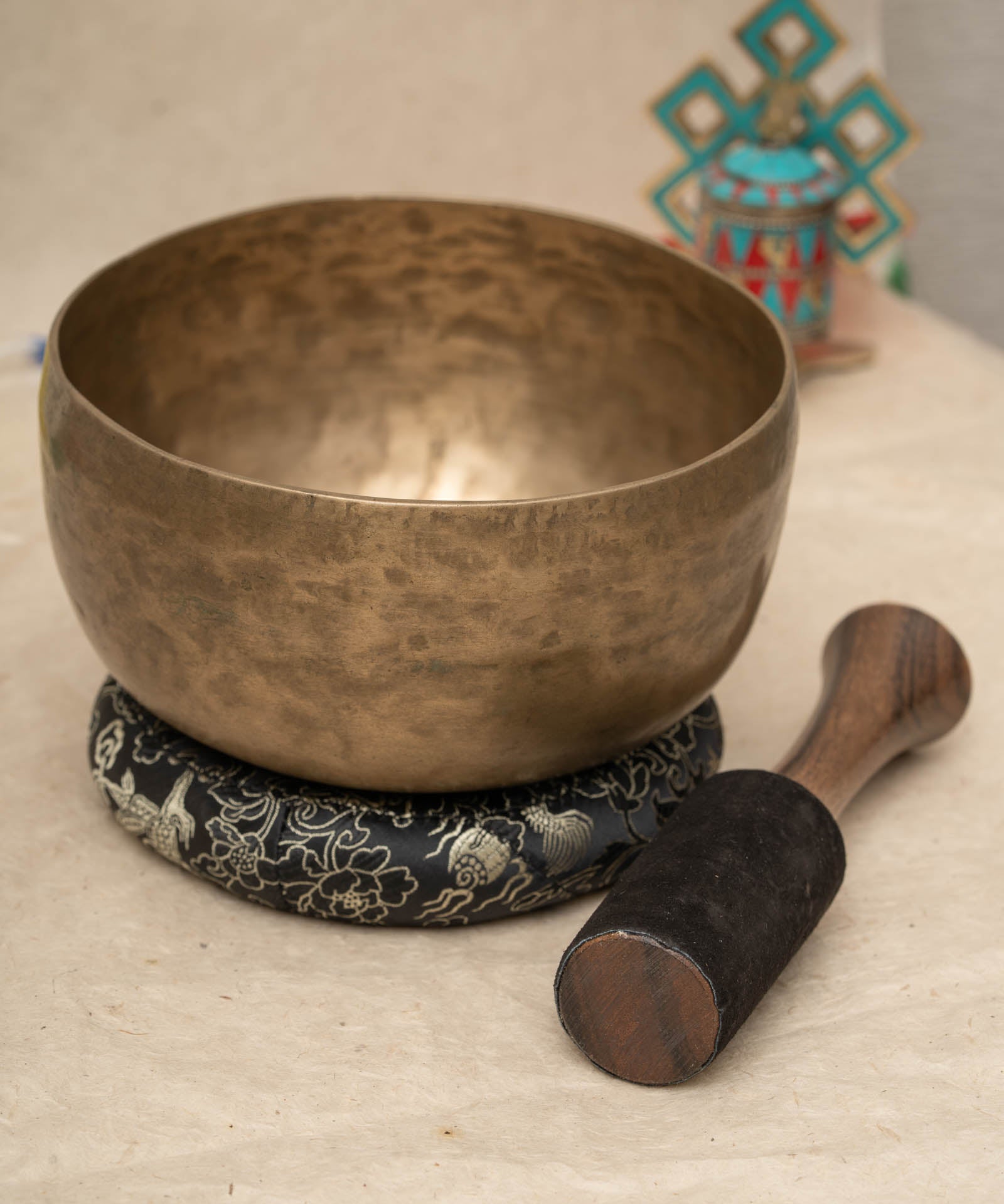 Thadobati Singing Bowl (Lower G3 & Higher C5) - Antique Tibetan Bowl