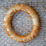 Ring Silk Cushion - Singing Bowl Companion