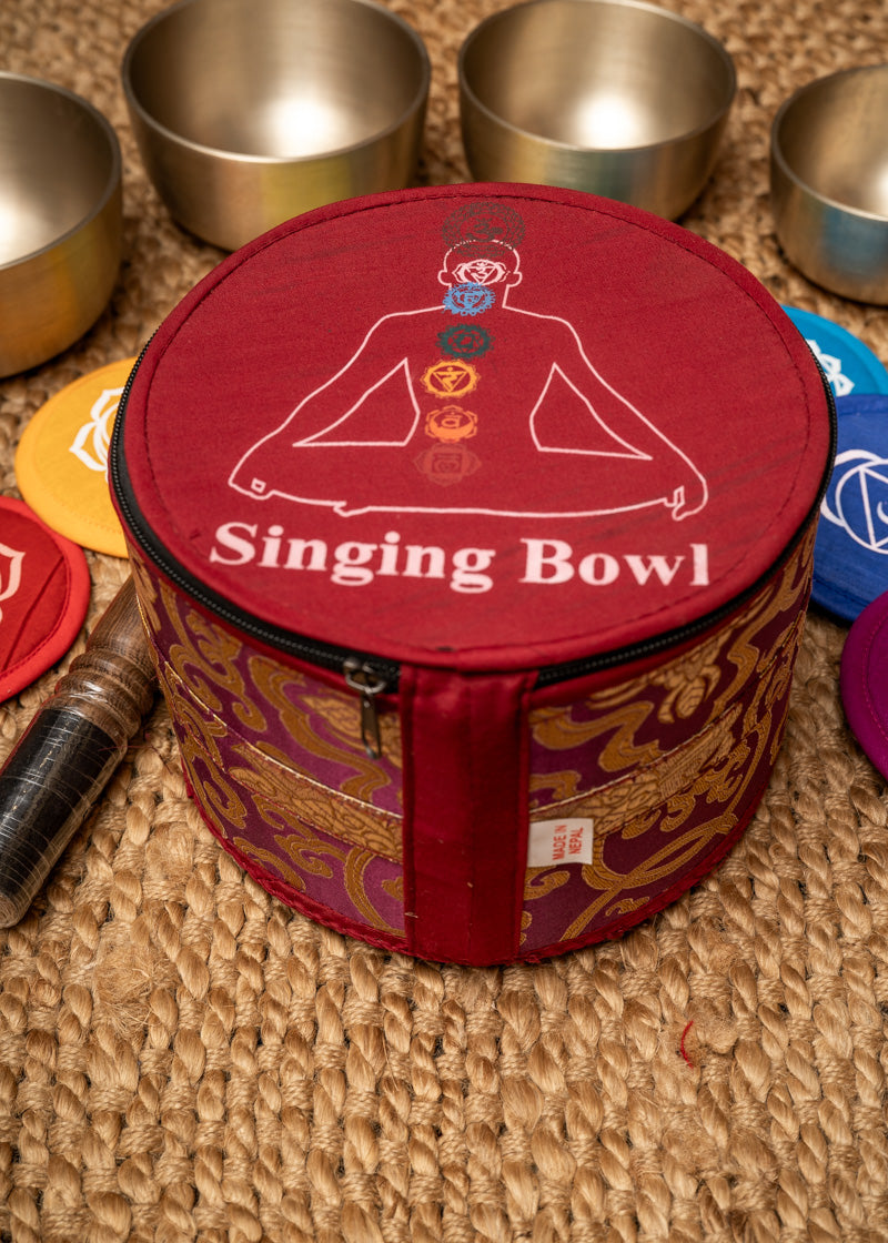 Chakra Harmonics Set singing bowls