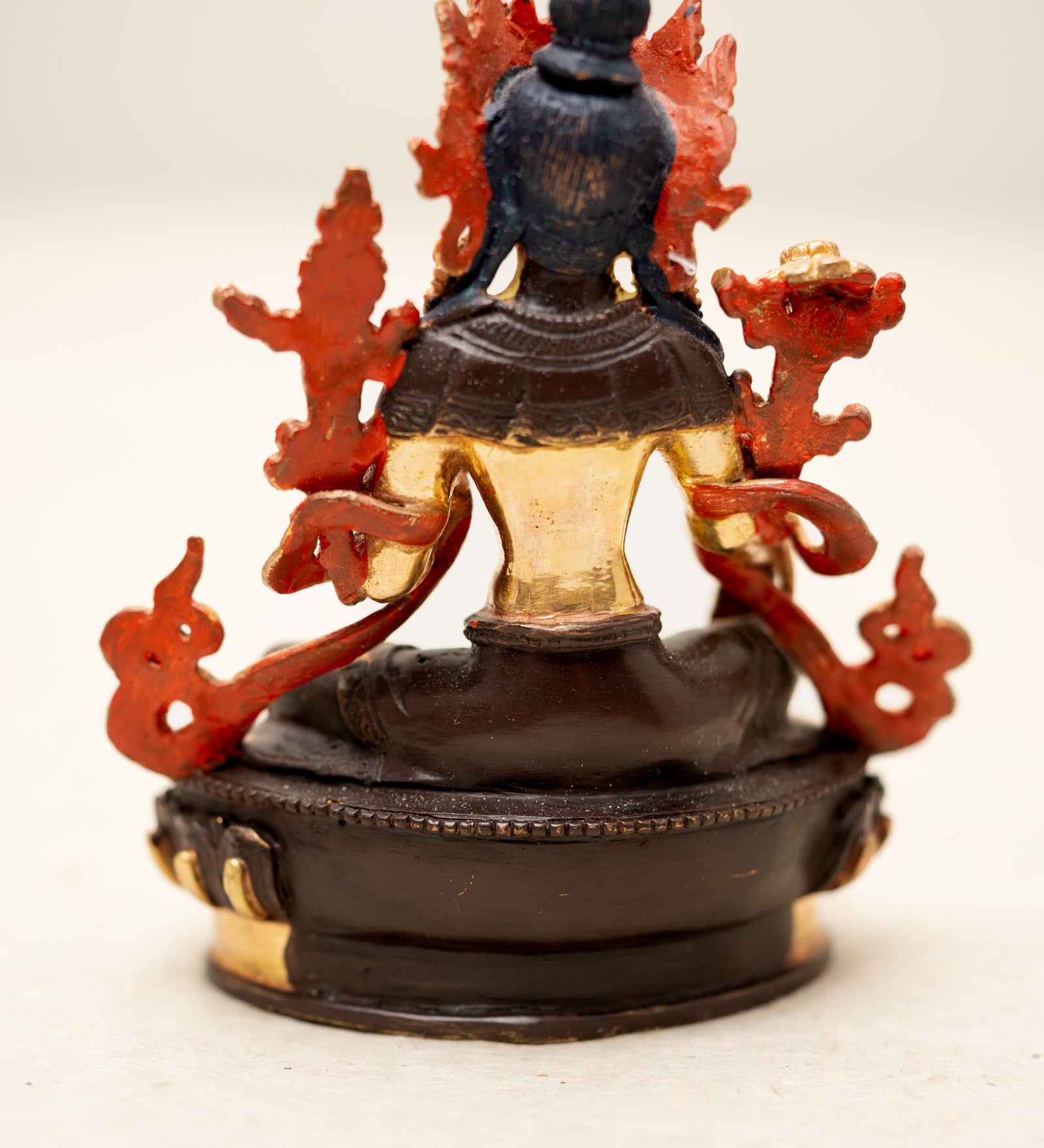 Green Tara Statue - Handcrafted  Tibetan Statue