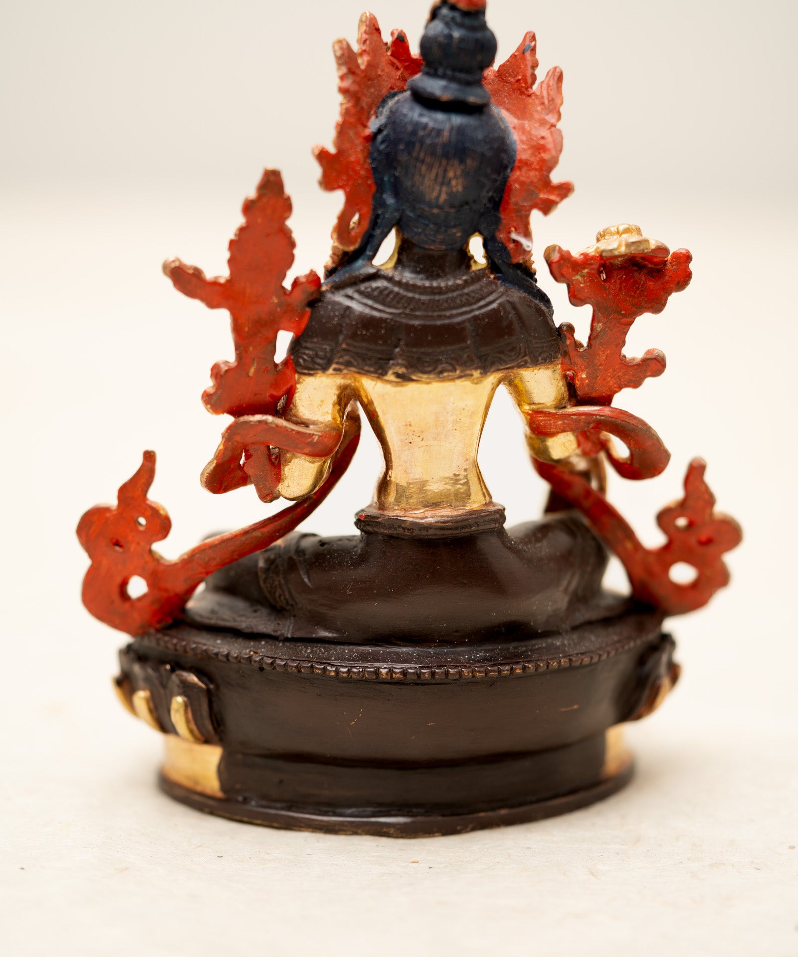 Green Tara Statue - Handcrafted  Tibetan Statue