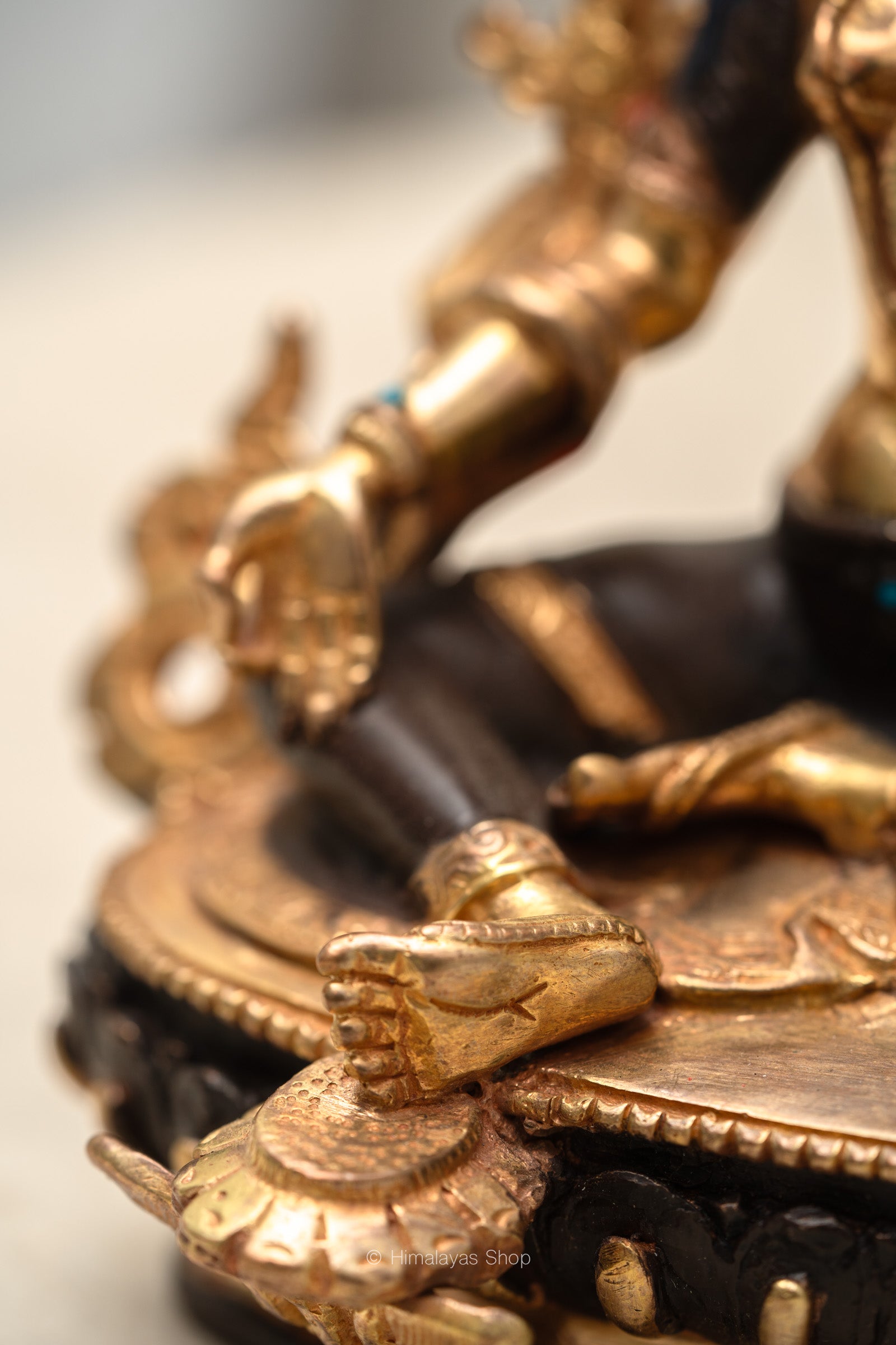 Green Tara Statue - Handcrafted  Tibetan Statue
