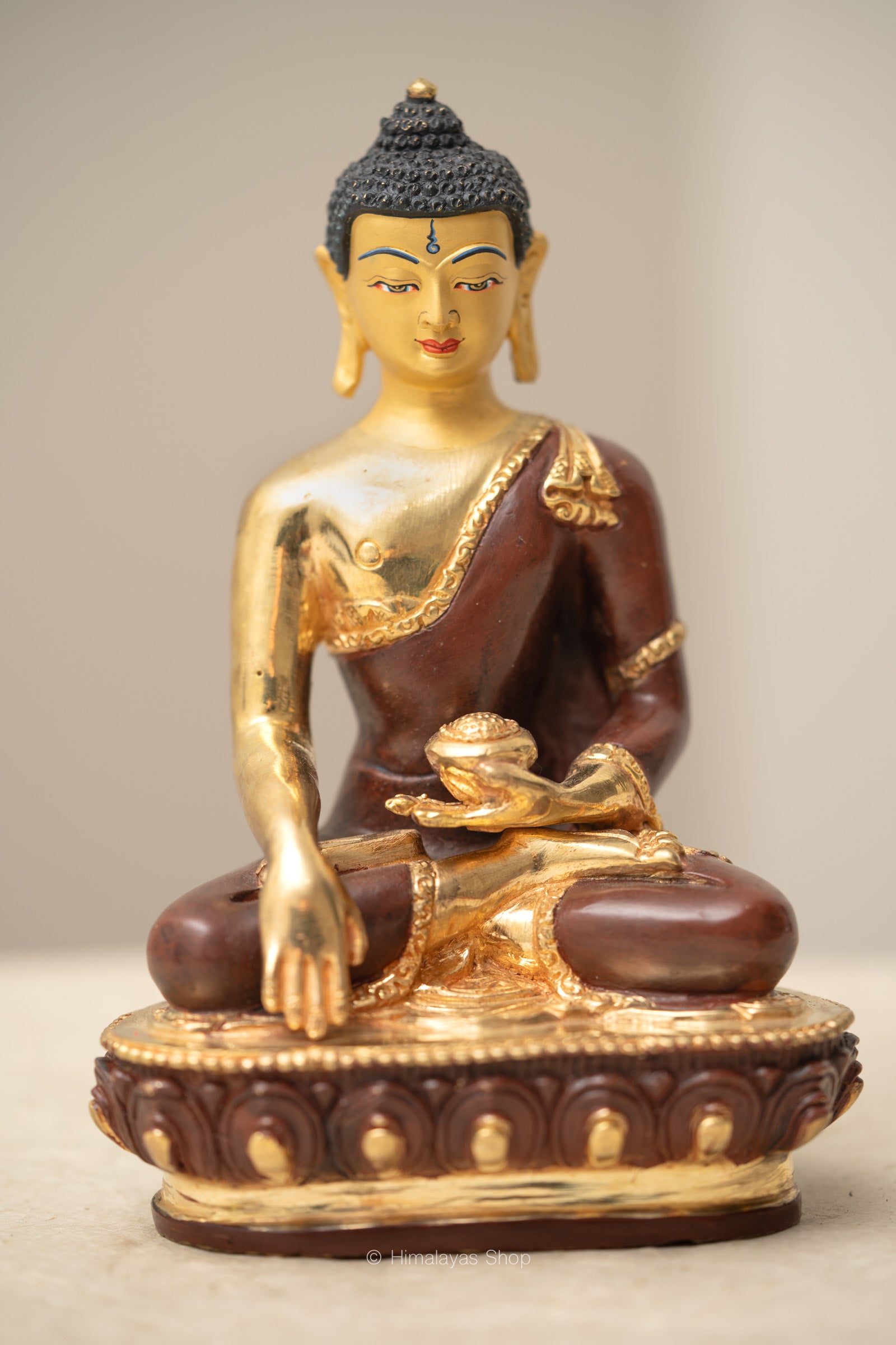 Shakyamuni Buddha Statue - Tibetan Handcrafted Statue