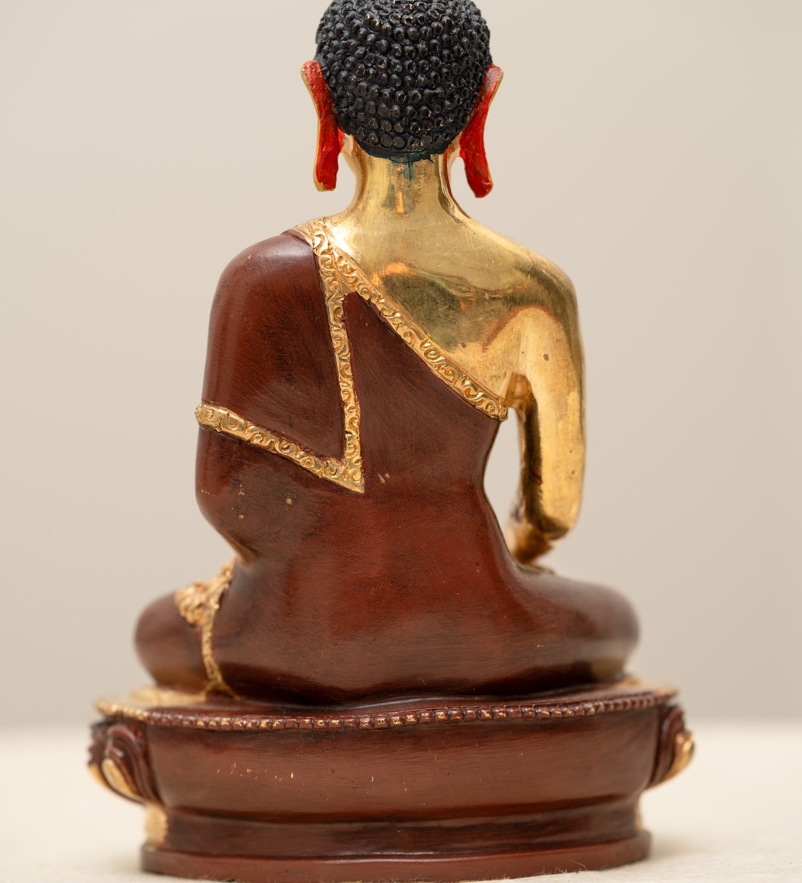 Shakyamuni Buddha Statue - Tibetan Handcrafted Statue