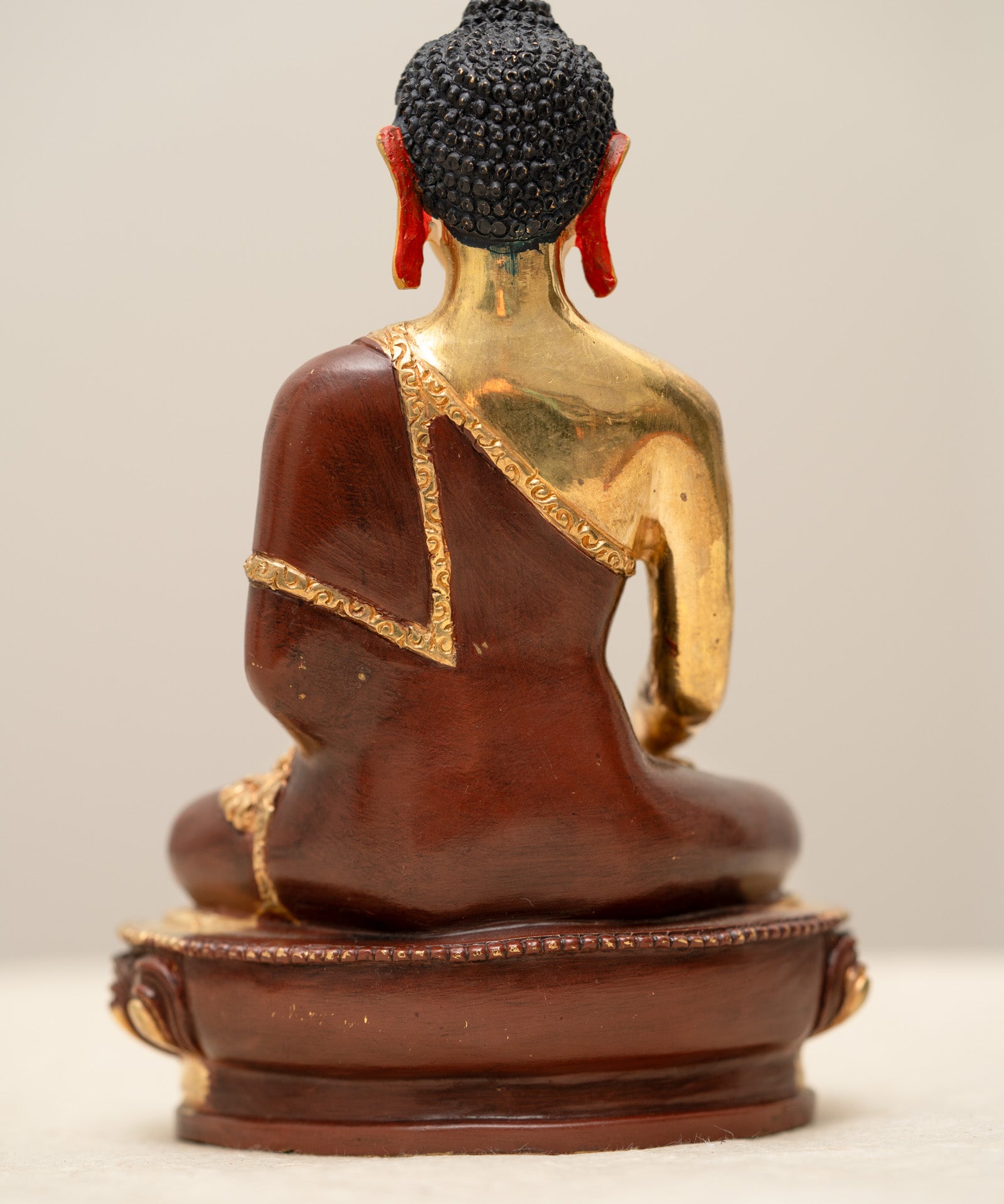 Shakyamuni Buddha Statue - Tibetan Handcrafted Statue